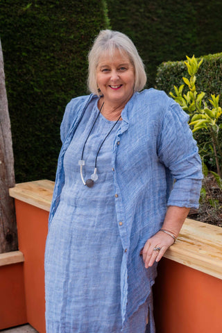 Purolino Italiano Natural Weave Dress
