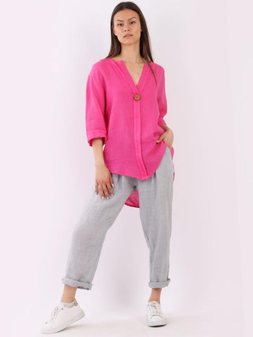 Linen Plaquette Top