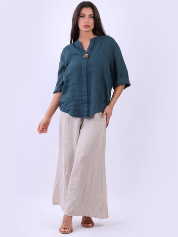 Linen Plaquette Top