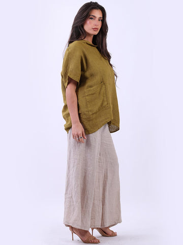 Linen Panel Top