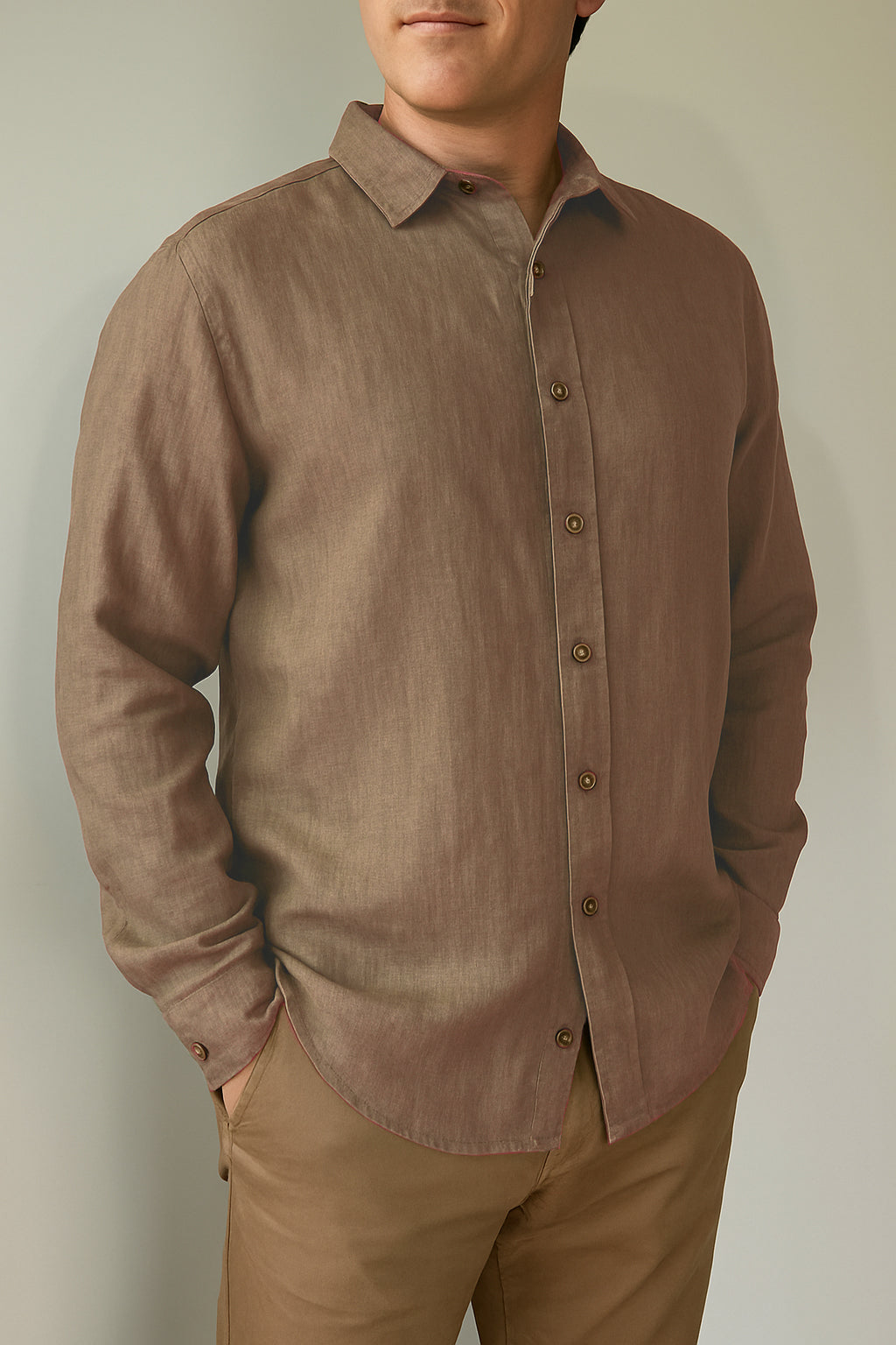 "The Label" Men's Linen Shirts