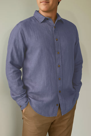 "The Label" Men's Linen Shirts