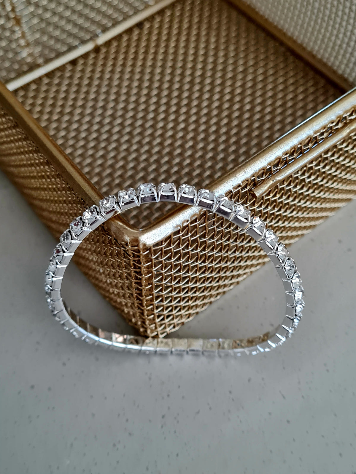 Bridal Accessories - Bracelet Crystal - Single Row
