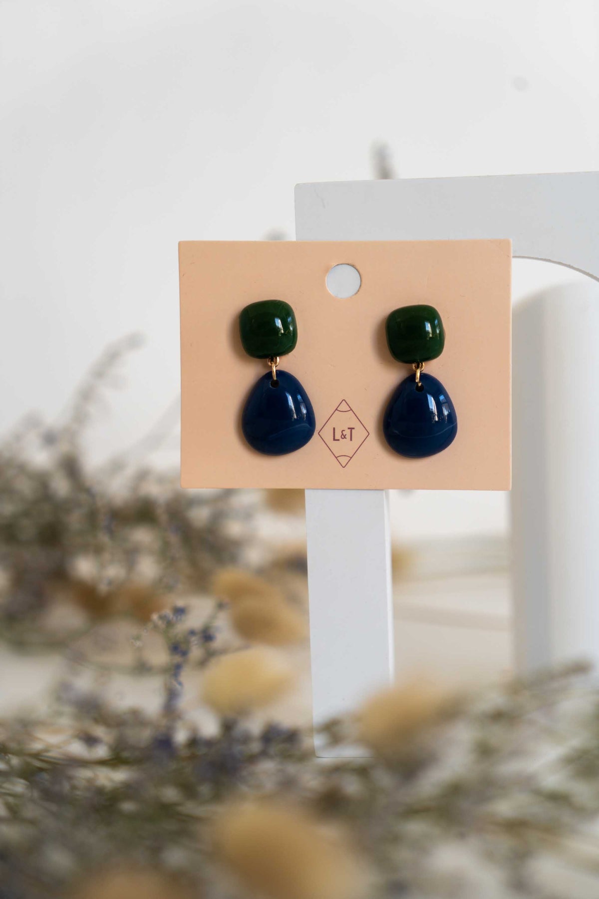 Resin Drop Earrings
