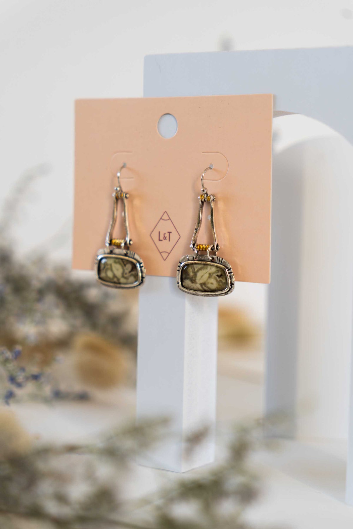 Silver Swing Earrings