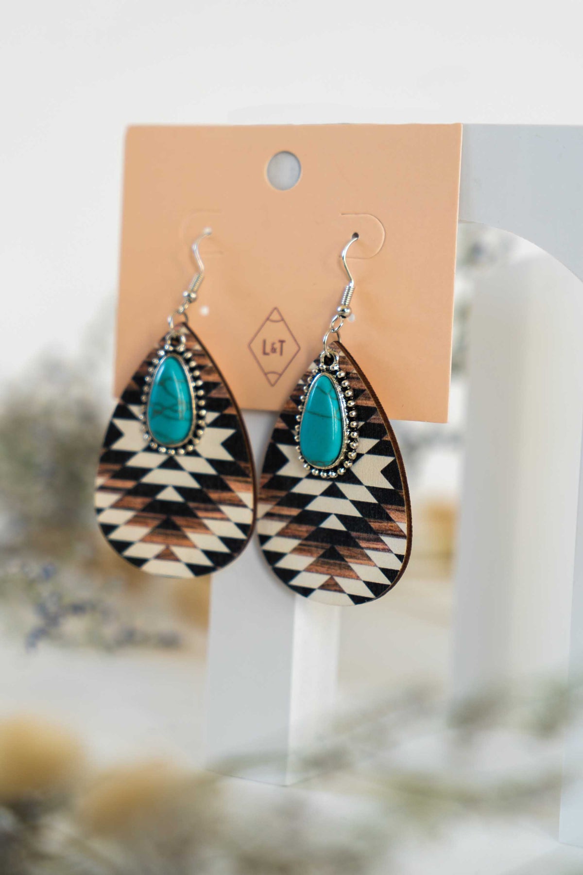 Ethnic Aztec Earrings