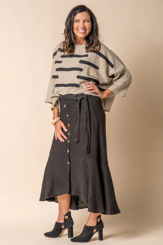 Imagine Fashion - Jayne Linen Skirt