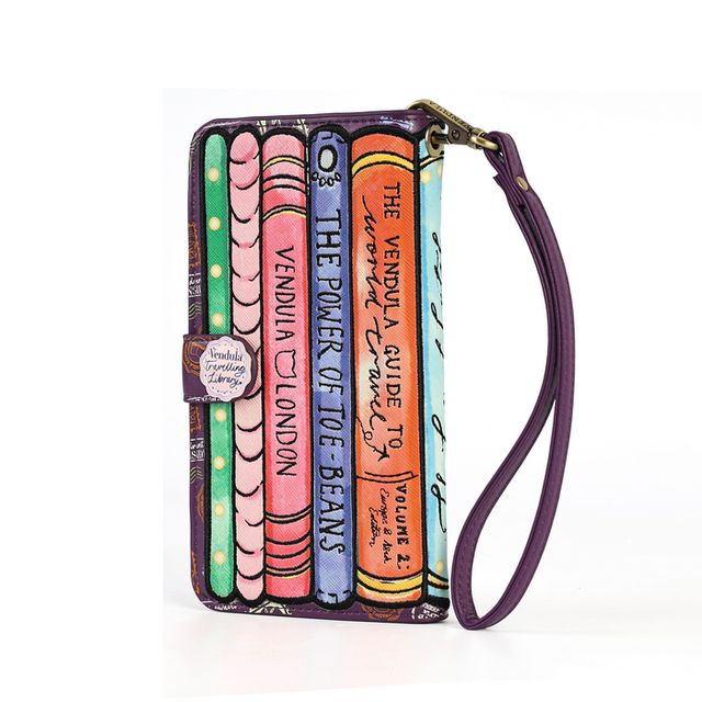 Vendula London - Travelling Library Bookshop - Universal Flip Phone Case