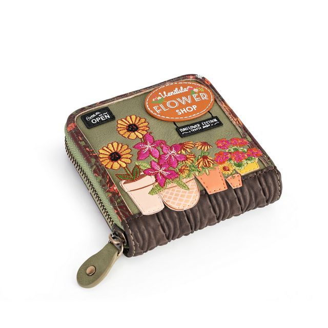 Vendula London - Flower Shop - Amber Edition - Square Wallet
